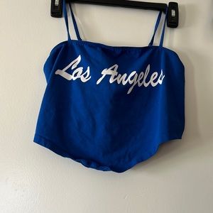 LA crop top